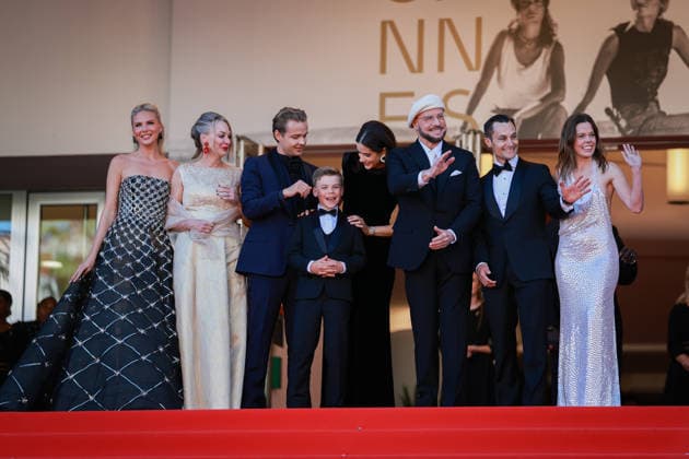 79ème Festival International du Film de Cannes Montée des marches du film Karma 79ème Festival International du Film de Cannes montee Karma 79th International Cannes Film Festival Red carpet Karma with John Travolta et sa fille Ella Bleue Travolta 456114 2026 05 15  Copyright: xLionelxGuericolas MPPx STAR_456114_151