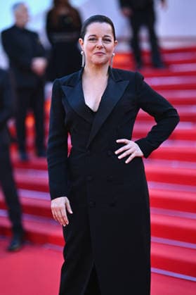 Cannes Karma Red Carpet. FC Laure Calamy attending the Karma red carpet during the 79th Cannes Film Festival in Cannes, France on May 15, 2026. Photo by Franck Castel ABACAPRESS.COM Cannes  Copyright: xCastelxFranck ABACAx