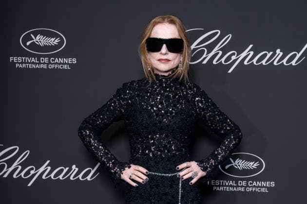 Isabelle Huppert at the Chopard Trophy dinner at the Carlton Beach Club during the 79th Cannes International Film Festival on 15 May 2026 Olivier Borde Bestimage the Chopard Trophy dinner at the Carlton Beach Club during the 79th Cannes International Film Festival on 15 May 2026 Cannes France  Copyright: xOLIVIERxBORDEx xBESTIMAGExOLIVIERxBORDEx xBESTIMAGEx