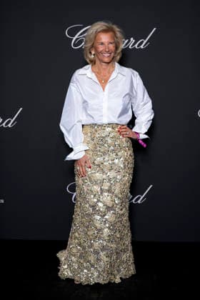 Iris Knobloch at the Chopard Trophy dinner at the Carlton Beach Club during the 79th Cannes International Film Festival on 15 May 2026 Olivier Borde Bestimage the Chopard Trophy dinner at the Carlton Beach Club during the 79th Cannes International Film Festival on 15 May 2026 Cannes France  Copyright: xOLIVIERxBORDEx xBESTIMAGExOLIVIERxBORDEx xBESTIMAGEx