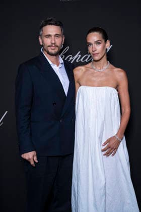 James Franco and his partner Izabel Pakzad at the Chopard Trophy dinner at the Carlton Beach Club during the 79th Cannes International Film Festival on 15 May 2026 Olivier Borde Bestimage the Chopard Trophy dinner at the Carlton Beach Club during the 79th Cannes International Film Festival on 15 May 2026 Cannes France  Copyright: xOLIVIERxBORDEx xBESTIMAGExOLIVIERxBORDEx xBESTIMAGEx