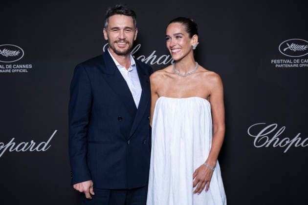 James Franco and his partner Izabel Pakzad at the Chopard Trophy dinner at the Carlton Beach Club during the 79th Cannes International Film Festival on 15 May 2026 Olivier Borde Bestimage the Chopard Trophy dinner at the Carlton Beach Club during the 79th Cannes International Film Festival on 15 May 2026 Cannes France  Copyright: xOLIVIERxBORDEx xBESTIMAGExOLIVIERxBORDEx xBESTIMAGEx