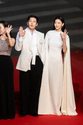 Cannes Gun Che Colony Red Carpet EB South Korean actor Jun Ji-Hyun, South Korean actor Ji Chang-Wook, South Korean actor Koo Kyo-Hwan, South Korean actress Shin Hyeon-Bin during the Gun-Che Colony red carpet during the 79th Cannes Film Festival in Cannes, France on May 15, 2026. Photo by Eliot Blondet ABACAPRESS.COM Cannes France France  Copyright: xBlondetxEliot ABACAx