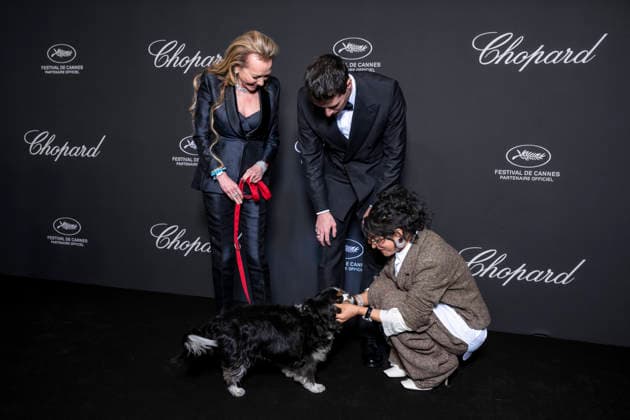 Caroline Scheufele, Connor Swindells, Odessa A zion au dîner du Trophée Chopard au Carlton Beach Club lors du 79ème Festival International du Film de Cannes le 15 mai 2026 Olivier Borde Bestimage the Chopard Trophy dinner at the Carlton Beach Club during the 79th Cannes International Film Festival on 15 May 2026 Cannes France  Copyright: xOLIVIERxBORDEx xBESTIMAGExOLIVIERxBORDEx xBESTIMAGEx