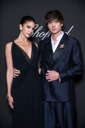 Kenya Kinski Jones and Will Peltz at the Chopard Trophy dinner at the Carlton Beach Club during the 79th Cannes International Film Festival on 15 May 2026 Olivier Borde Bestimage the Chopard Trophy dinner at the Carlton Beach Club during the 79th Cannes International Film Festival on 15 May 2026 Cannes France  Copyright: xOLIVIERxBORDEx xBESTIMAGExOLIVIERxBORDEx xBESTIMAGEx
