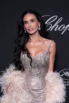 Demi Moore at the Chopard Trophy dinner at the Carlton Beach Club during the 79th Cannes International Film Festival on 15 May 2026 Olivier Borde Bestimage the Chopard Trophy dinner at the Carlton Beach Club during the 79th Cannes International Film Festival on 15 May 2026 Cannes France  Copyright: xOLIVIERxBORDEx xBESTIMAGExOLIVIERxBORDEx xBESTIMAGEx