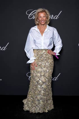 Iris Knobloch at the Chopard Trophy dinner at the Carlton Beach Club during the 79th Cannes International Film Festival on 15 May 2026 Olivier Borde Bestimage the Chopard Trophy dinner at the Carlton Beach Club during the 79th Cannes International Film Festival on 15 May 2026 Cannes France  Copyright: xOLIVIERxBORDEx xBESTIMAGExOLIVIERxBORDEx xBESTIMAGEx