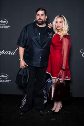 Artus et Kim Higelin au dîner du Trophée Chopard au Carlton Beach Club lors du 79ème Festival International du Film de Cannes le 15 mai 2026 Olivier Borde Bestimage the Chopard Trophy dinner at the Carlton Beach Club during the 79th Cannes International Film Festival on 15 May 2026 Cannes France  Copyright: xOLIVIERxBORDEx xBESTIMAGExOLIVIERxBORDEx xBESTIMAGEx