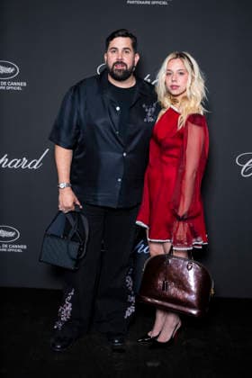 Artus et Kim Higelin au dîner du Trophée Chopard au Carlton Beach Club lors du 79ème Festival International du Film de Cannes le 15 mai 2026 Olivier Borde Bestimage the Chopard Trophy dinner at the Carlton Beach Club during the 79th Cannes International Film Festival on 15 May 2026 Cannes France  Copyright: xOLIVIERxBORDEx xBESTIMAGExOLIVIERxBORDEx xBESTIMAGEx