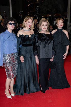 Cannes Gentle Monster screening NG Camille Dalmais, Malo Blanchet, Laurence Rupp, Catherine Deneuve, Lea Seydoux, Marie Kreutzer and Jella Haase attending the ‘Gentle Monster’ Screening and Red Carpet at Palais Des Festivals in Cannes, France on May 15 2026 as part of the 79th Cannes Film Festival. Photo by Nicolas Genin ABACAPRESS.COM Cannes France  Copyright: xGeninxNicolas ABACAx
