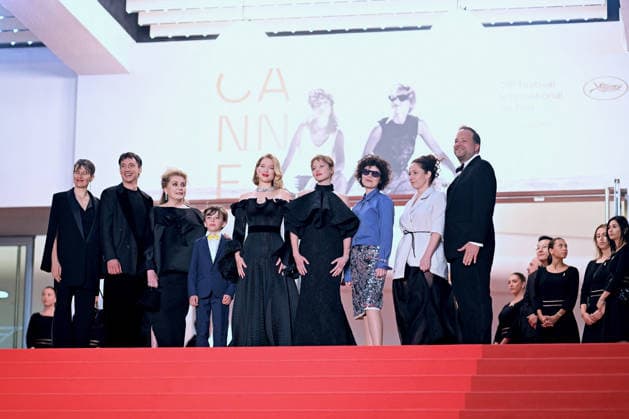 Cannes Gentle Monster Red Carpet. FC Camille Dalmais, Malo Blanchet, Laurence Rupp, Catherine Deneuve, Léa Seydoux, Marie Kreutzer, Jella Haase, a guest and Alexander Glehr attending the Gentle Monster red carpet during the 79th Cannes Film Festival in Cannes, France on May 15, 2026. Photo by Franck Castel ABACAPRESS.COM Cannes  Copyright: xCastelxFranck ABACAx