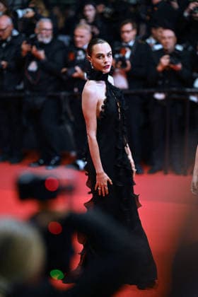 Cannes Gentle Monster Red Carpet. FC Cara Delevingne attending the Gentle Monster red carpet during the 79th Cannes Film Festival in Cannes, France on May 15, 2026. Photo by Franck Castel ABACAPRESS.COM Cannes  Copyright: xCastelxFranck ABACAx