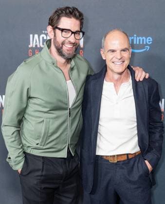 May 15, 2026, Bronx, New York, USA: New York, NY, May 15, 2026: John Krasinski and Michael Kelly attend World Premiere of Amazon MGM Studios Tom Clancy s Jack Ryan: Ghost War at Regal Times Square Bronx USA  - ZUMAr339 20260515_znp_r339_045 Copyright: xLevxRadinx