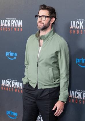 May 15, 2026, Bronx, New York, USA: New York, NY, May 15, 2026: John Krasinski attends World Premiere of Amazon MGM Studios Tom Clancy s Jack Ryan: Ghost War at Regal Times Square Bronx USA  - ZUMAr339 20260515_znp_r339_040 Copyright: xLevxRadinx