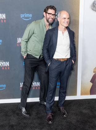 May 15, 2026, Bronx, New York, USA: New York, NY, May 15, 2026: John Krasinski and Michael Kelly attend World Premiere of Amazon MGM Studios Tom Clancy s Jack Ryan: Ghost War at Regal Times Square Bronx USA  - ZUMAr339 20260515_znp_r339_042 Copyright: xLevxRadinx