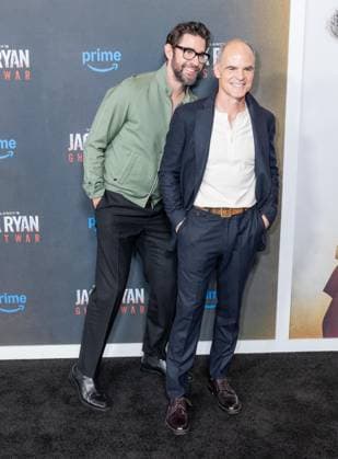 May 15, 2026, Bronx, New York, USA: New York, NY, May 15, 2026: John Krasinski and Michael Kelly attend World Premiere of Amazon MGM Studios Tom Clancy s Jack Ryan: Ghost War at Regal Times Square Bronx USA  - ZUMAr339 20260515_znp_r339_043 Copyright: xLevxRadinx