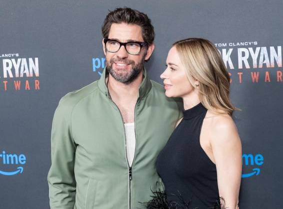 May 15, 2026, Bronx, New York, USA: New York, NY, May 15, 2026: John Krasinski and Emily Blunt attend World Premiere of Amazon MGM Studios Tom Clancy s Jack Ryan: Ghost War at Regal Times Square Bronx USA  - ZUMAr339 20260515_znp_r339_033 Copyright: xLevxRadinx