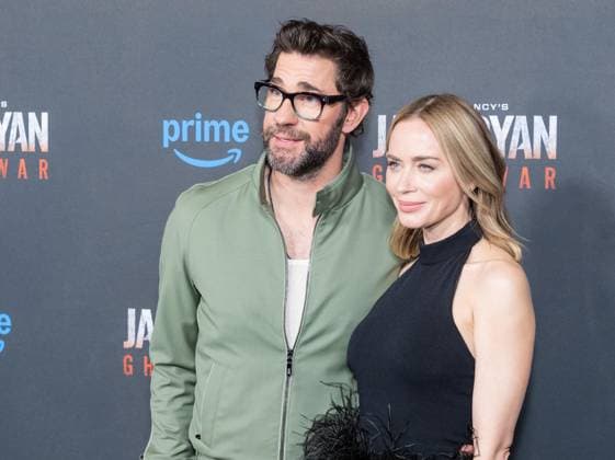 May 15, 2026, Bronx, New York, USA: New York, NY, May 15, 2026: John Krasinski and Emily Blunt attend World Premiere of Amazon MGM Studios Tom Clancy s Jack Ryan: Ghost War at Regal Times Square Bronx USA  - ZUMAr339 20260515_znp_r339_031 Copyright: xLevxRadinx