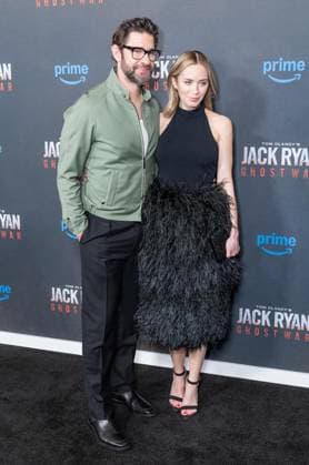 May 15, 2026, Bronx, New York, USA: New York, NY, May 15, 2026: John Krasinski and Emily Blunt attend World Premiere of Amazon MGM Studios Tom Clancy s Jack Ryan: Ghost War at Regal Times Square Bronx USA  - ZUMAr339 20260515_znp_r339_028 Copyright: xLevxRadinx