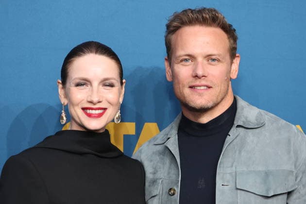 Los Angeles Ca May 15: Caitriona Balfe & Sam Heughan at The Season Finale Premiere of Outlander at the Linwood Dunn Theatre on May 15, 2026 Credit: USA  - ZUMAa123 20260515_zaa_a123_029 Copyright: xAdMediax