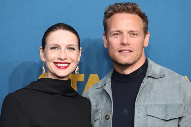Los Angeles Ca May 15: Caitriona Balfe & Sam Heughan at The Season Finale Premiere of Outlander at the Linwood Dunn Theatre on May 15, 2026 Credit: USA  - ZUMAa123 20260515_zaa_a123_003 Copyright: xAdMediax