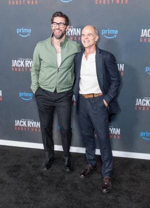 May 15, 2026, Bronx, New York, USA: New York, NY, May 15, 2026: John Krasinski and Michael Kelly attend World Premiere of Amazon MGM Studios Tom Clancy s Jack Ryan: Ghost War at Regal Times Square Bronx USA  - ZUMAr339 20260515_znp_r339_048 Copyright: xLevxRadinx