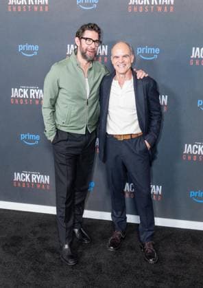 May 15, 2026, Bronx, New York, USA: New York, NY, May 15, 2026: John Krasinski and Michael Kelly attend World Premiere of Amazon MGM Studios Tom Clancy s Jack Ryan: Ghost War at Regal Times Square Bronx USA  - ZUMAr339 20260515_znp_r339_047 Copyright: xLevxRadinx