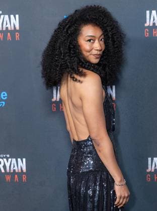 May 15, 2026, Bronx, New York, USA: New York, NY, May 15, 2026: Betty Gabriel attends World Premiere of Amazon MGM Studios Tom Clancy s Jack Ryan: Ghost War at Regal Times Square Bronx USA  - ZUMAr339 20260515_znp_r339_014 Copyright: xLevxRadinx