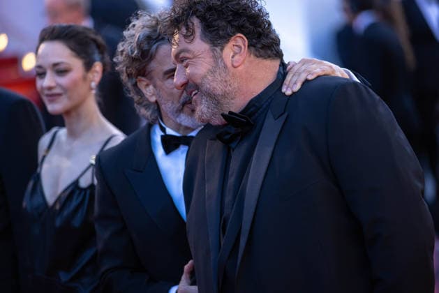 May 15, 2026, Cannes, France, France: Leonardo Sbaraglia and Denis MÃ nochet attend the red carpet of Karma at the 79th Cannes Film Festival in Cannes, France. Cannes France  - ZUMAs197 20260515_aaa_s197_519 Copyright: xMarcoxBaradax