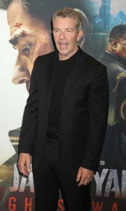 May 15, 2026, New York, New York, USA: Actor MAX BEESLEY seen during the red carpet arrivals for Amazon MGM Studios Tom Clancy s Jack Ryan - Ghost War World Premiere held at Regal Times Square. New York USA  - ZUMAk03_ 20260515_zaf_k03_074 Copyright: xNancyxKaszermanx