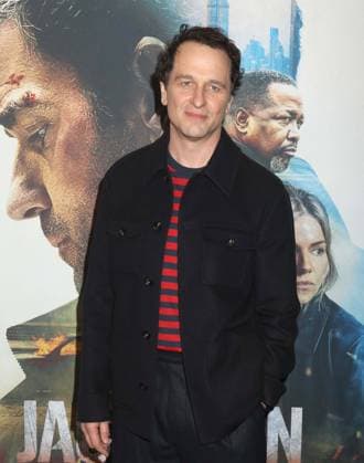 May 15, 2026, New York, New York, USA: Actor MATTHEW RHYS seen during the red carpet arrivals for Amazon MGM Studios Tom Clancy s Jack Ryan - Ghost War World Premiere held at Regal Times Square. New York USA  - ZUMAk03_ 20260515_zaf_k03_067 Copyright: xNancyxKaszermanx