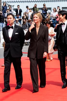 79th Cannes Film Festival Red carpet of the movie -Soudain- Palais des Festivals - Cannes, France Ryusuke Hamaguchi;Virginie Efira;Kodai Kurosaki 79th Cannes Film Festival Red carpet of the movie -Soudain- Palais des Festivals - Cannes, France 15th May 2026 SGPItalia id 134688_038 *Not Exclusive  Copyright: xALFONSOxCATALANO SGPITALIAx