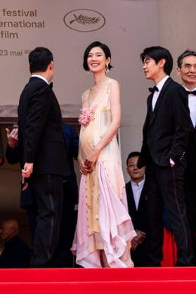 79th Cannes Film Festival Red carpet of the movie -Soudain- Palais des Festivals - Cannes, France Tao Okamoto;Kodai Kurosaki;Kyozo Nagatsuka 79th Cannes Film Festival Red carpet of the movie -Soudain- Palais des Festivals - Cannes, France 15th May 2026 SGPItalia id 134688_038 *Not Exclusive  Copyright: xALFONSOxCATALANO SGPITALIAx