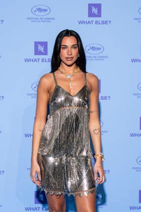 79th Cannes Film Festival Party Nespresso Nespresso Beach - Cannes, France Dua Lipa 79th Cannes Film Festival Party Nespresso Nespresso Beach - Cannes, France 15th May 2026 SGPItalia id 134688_046 *Not Exclusive  Copyright: xSGPx