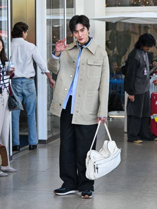 IPA84742185 - Cannes, 79th Cannes Film Festival 2026, day 5 -exits and VIP arrivals at the hotel In photo: Norawit Titicharoenrak  Copyright: xSimonexComix xPoolxPhotoxEventsx07x 84742185