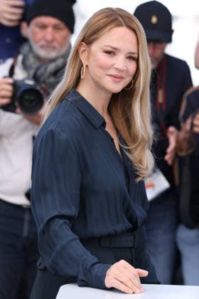 Cannes - Soudain Photocall JD Virginie Efira attending the Soudain photocall during the 79th annual Cannes Film Festival at Palais des Festivals on May 16, 2026 in Cannes, France. Photo by Jerome Domine ABACAPRESS.COM Cannes France  Copyright: xDominexJerome ABACAx