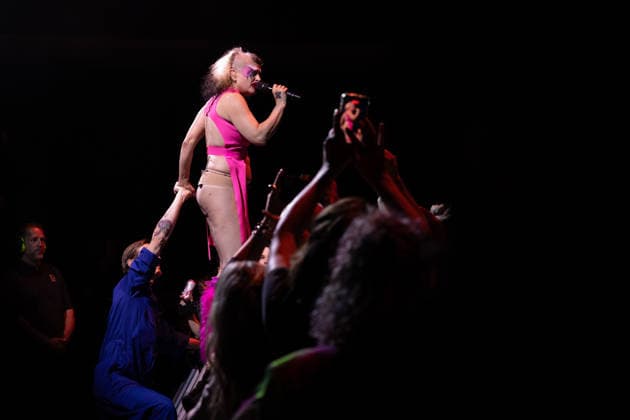 Peaches performing at The Great Escape Festival at Brighton Dome in Brighton, England, on 15 May 2026. Peaches performing at The Great Escape Festival at Brighton Dome in Brighton, England, on 15 May 2026, Credit:Rox Cooper Lee Roxy Lee Avalon  Copyright: xRoxxCooperxLeex xRoxyxLeex xAvalonx 1099294520