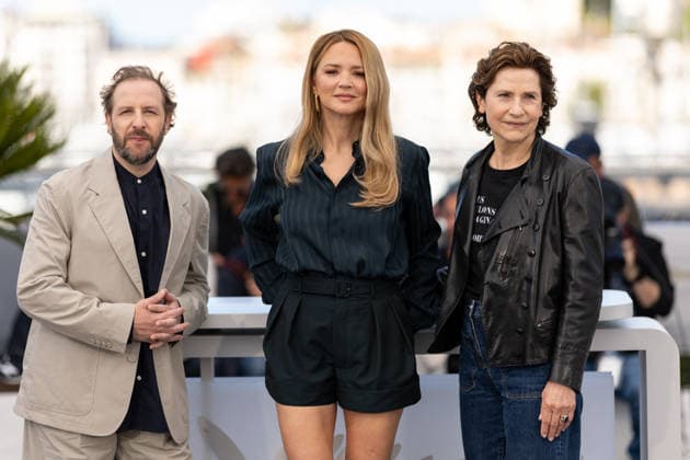 Jean Charles Clichet, Virginie Efira and Marie Bunel at the photocall of the film Soudain All Of A Sudden at the 79th International Film Festival in Cannes, France on May 16, 2026 Jacovides Moreau Bestimage Soudain All Of A Sudden photocall at the 79th annual Cannes Film Festival at Palais des Festivals on May 16, 2026 in Cannes, France Cannes France  Copyright: xCYRILxMOREAUx xBESTIMAGExCYRILxMOREAUx xBESTIMAGEx