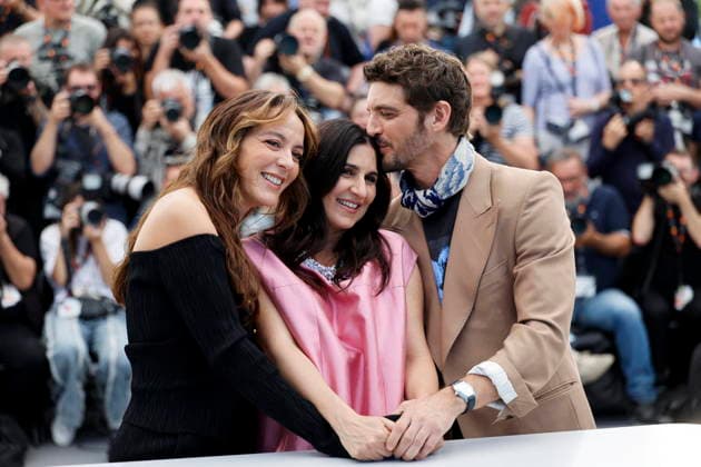 Monia Chokri, Géraldine Nakache and Niels Schneider at the photocall of the film Si Tu Penses Bien Think Good at the 79th International Film Festival in Cannes, France on May 16, 2026 Jacovides Moreau bestimage Si Tu Penses Bien Think Good photocall at the 79th annual Cannes Film Festival at Palais des Festivals on May 16, 2026 in Cannes, France Cannes France  Copyright: xJACOVIDES-MOREAUx xBESTIMAGExJACOVIDES-MOREAUx xBESTIMAGEx