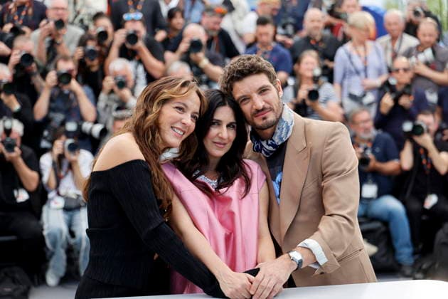 Monia Chokri, Géraldine Nakache and Niels Schneider at the photocall of the film Si Tu Penses Bien Think Good at the 79th International Film Festival in Cannes, France on May 16, 2026 Jacovides Moreau bestimage Si Tu Penses Bien Think Good photocall at the 79th annual Cannes Film Festival at Palais des Festivals on May 16, 2026 in Cannes, France Cannes France  Copyright: xJACOVIDES-MOREAUx xBESTIMAGExJACOVIDES-MOREAUx xBESTIMAGEx