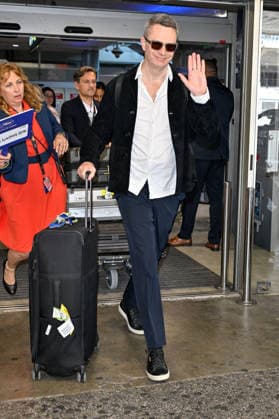 Cannes Nicolas Winding Refn Nice Airport Nicolas Winding Refn is seen at Nice airport ahead of the 79th Cannes Film Festival in Nice, France on May 16, 2026. Photo by Julien Reynaud APS-Medias ABACAPRESS.COM Nice France  Copyright: xReynaudxJulien APS-Medias ABACAx