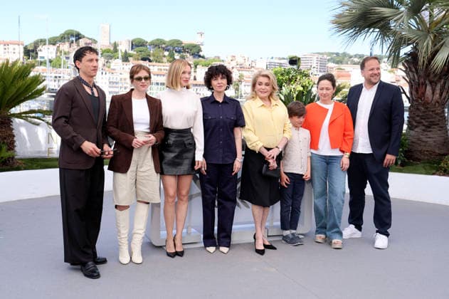 Laurence Rupp, Jella Haase, Lea Seydoux, Marie Kreutzer, Catherine Deneuve, Malo Blanchet, Johanna Scherz and Alexander Glehr at the photocall for the feature film Gentle Monster at the Festival de Cannes 2026 79 Cannes International Film Festival at the Palais des Festivals Cannes, 16 05 2026 Foto:xD.xBedrosianx xFuturexImagex monster_6503