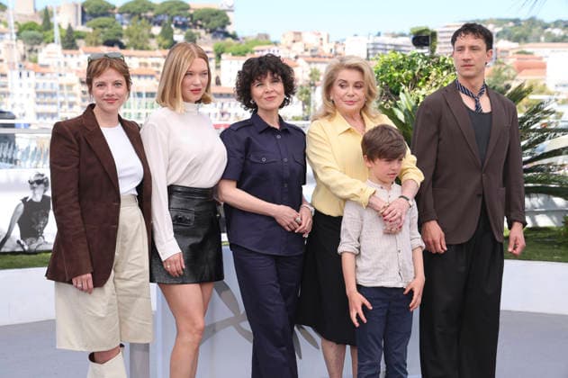 Jella Haase, Lea Seydoux, Marie Kreutzer, Catherine Deneuve, Malo Blanchet and Laurence Rupp at the photocall for the feature film Gentle Monster at the Festival de Cannes 2026 79 Cannes International Film Festival at the Palais des Festivals Cannes, 16 05 2026 Foto:xD.xBedrosianx xFuturexImagex monster_6507