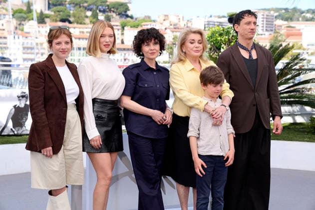 Jella Haase, Lea Seydoux, Marie Kreutzer, Catherine Deneuve, Malo Blanchet and Laurence Rupp at the photocall for the feature film Gentle Monster at the Festival de Cannes 2026 79 Cannes International Film Festival at the Palais des Festivals Cannes, 16 05 2026 Foto:xD.xBedrosianx xFuturexImagex monster_6508