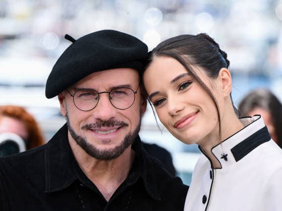 IPA84746723 - Cannes, 79th Cannes Film Festival 2026, day 5 - photocall of Propeller One-Way Night Coach Pictured: John Travolta, Ella Bleu Travolta  Copyright: xAlbertoxTerenghix xPoolxPhotoxEventsx07x 84746723