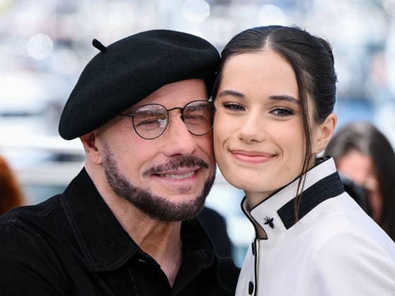 IPA84746728 - Cannes, 79th Cannes Film Festival 2026, day 5 - photocall of Propeller One-Way Night Coach Pictured: John Travolta, Ella Bleu Travolta  Copyright: xAlbertoxTerenghix xPoolxPhotoxEventsx07x 84746728