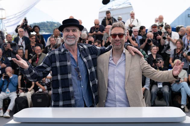 Cannes Cantona Phoitocall LZ Eric Cantona and David Tryhorn attending the Cantona photocall during the 79th Cannes Film Festival in Cannes, France on May 16, 2026. Photo by Laurent Zabulon ABACAPRESS.COM Cannes  Copyright: xZabulonxLaurentx