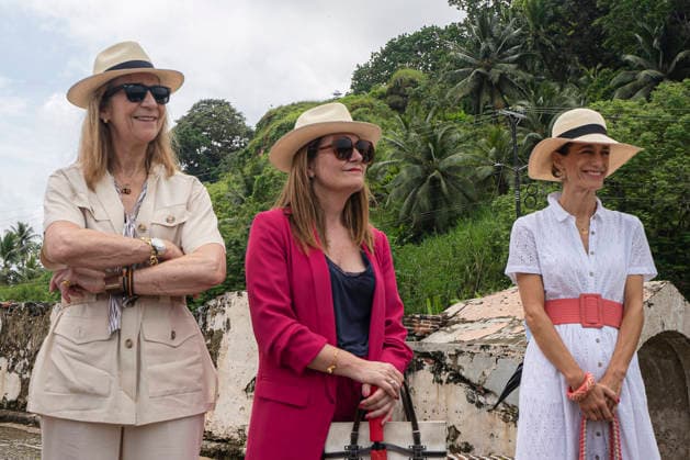 15-05-2026 Panama Princess Elena de Borbon visits with the El Cristo Negro Church, Forts, Fundacion Bahia de Portobelo, Escuelita del Ritmo, Casa de la Cultura Congo y El Otro Lado Private retreat on May 5, 2026 in Portobelo, Panama. No Spain Â  Copyright: xPPEx