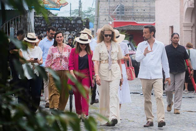 15-05-2026 Panama Princess Elena de Borbon visits with the El Cristo Negro Church, Forts, Fundacion Bahia de Portobelo, Escuelita del Ritmo, Casa de la Cultura Congo y El Otro Lado Private retreat on May 5, 2026 in Portobelo, Panama. No Spain Â  Copyright: xPPEx