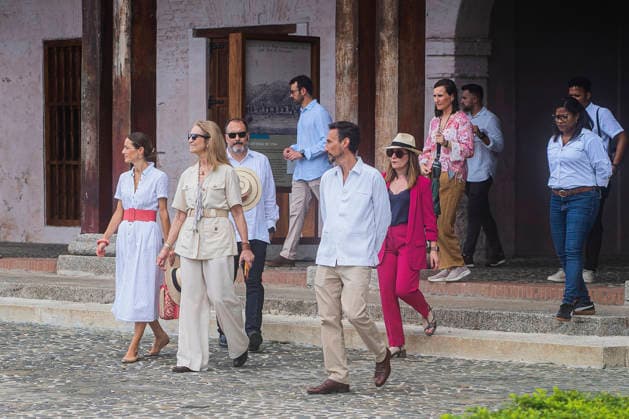 15-05-2026 Panama Princess Elena de Borbon visits with the El Cristo Negro Church, Forts, Fundacion Bahia de Portobelo, Escuelita del Ritmo, Casa de la Cultura Congo y El Otro Lado Private retreat on May 5, 2026 in Portobelo, Panama. No Spain Â  Copyright: xPPEx